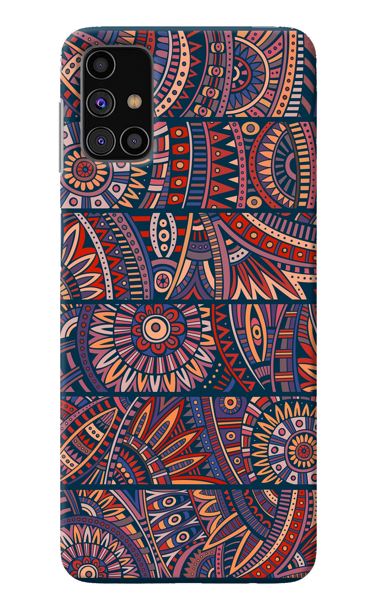 African Culture Design Samsung M31s Back Cover