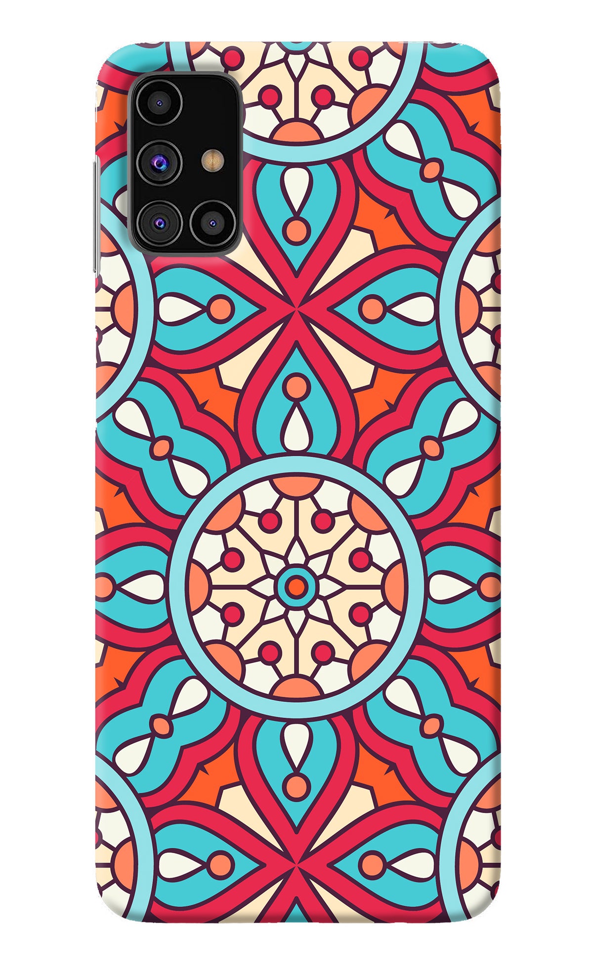 Mandala Geometric Samsung M31s Back Cover