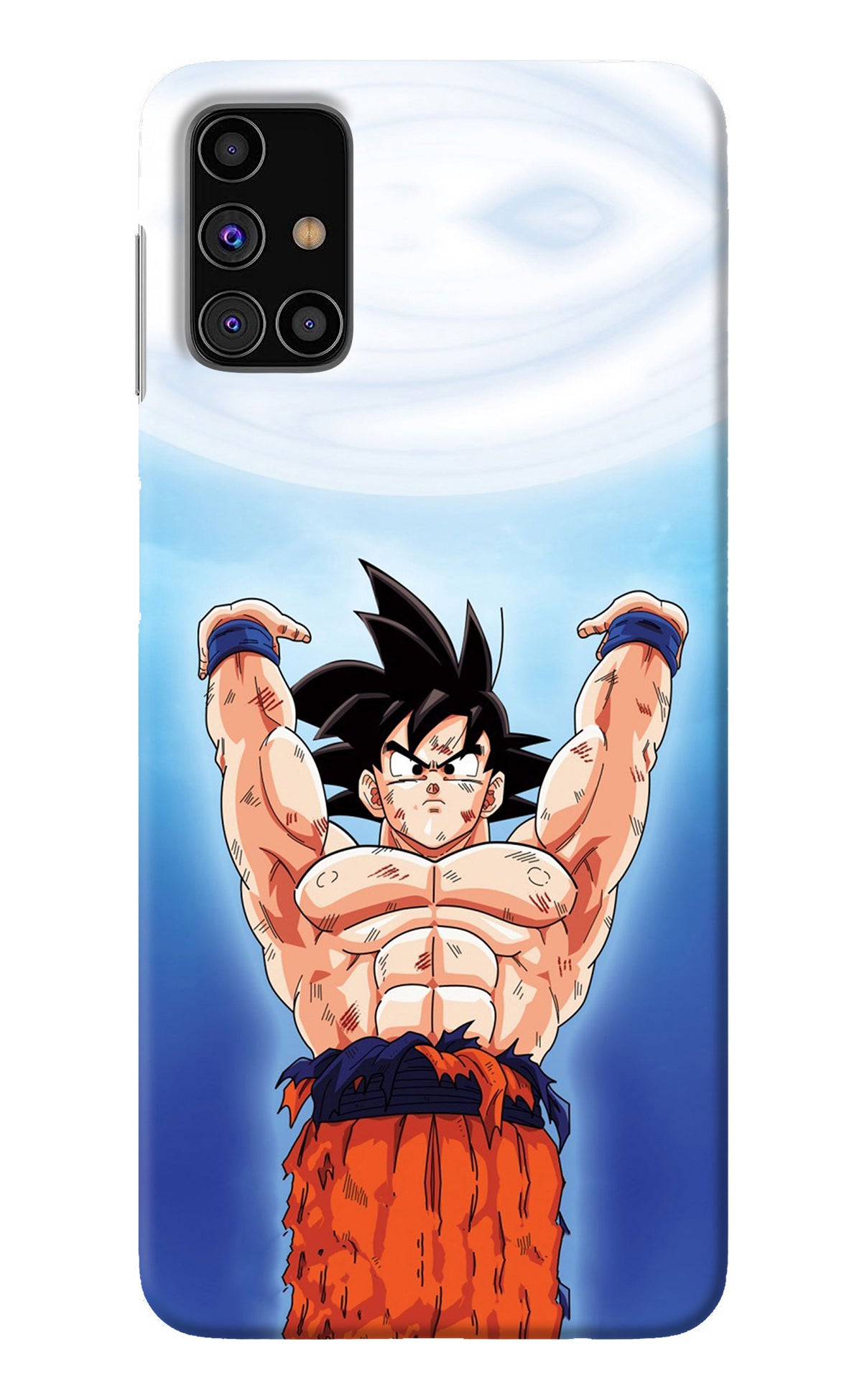 Goku Power Samsung M31s Back Cover