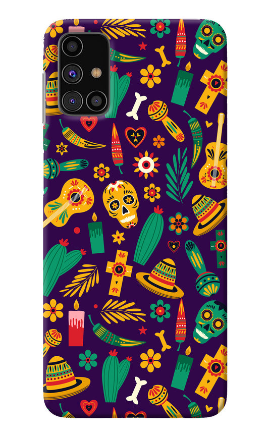 Mexican Artwork Samsung M31s Back Cover