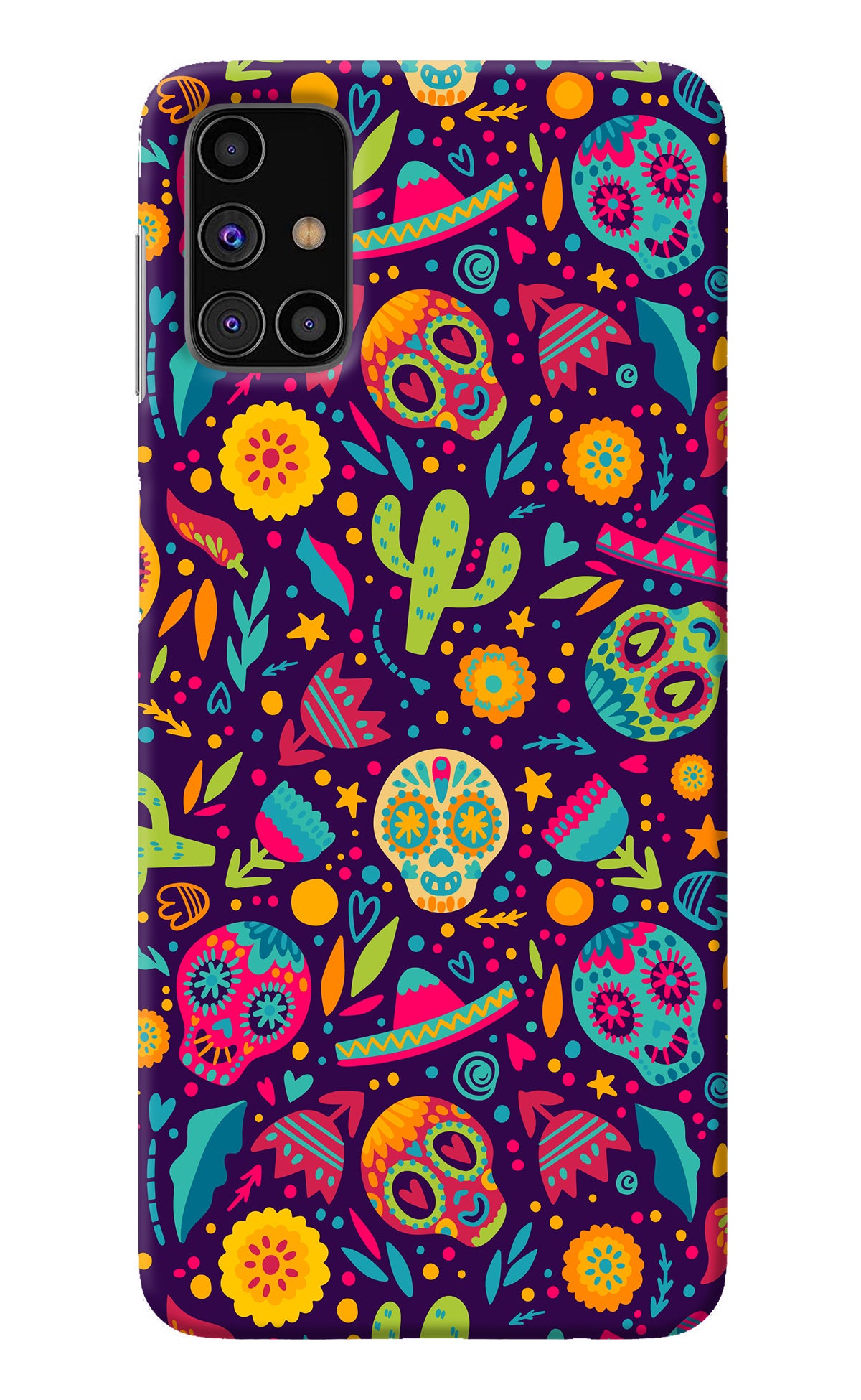 Mexican Design Samsung M31s Back Cover