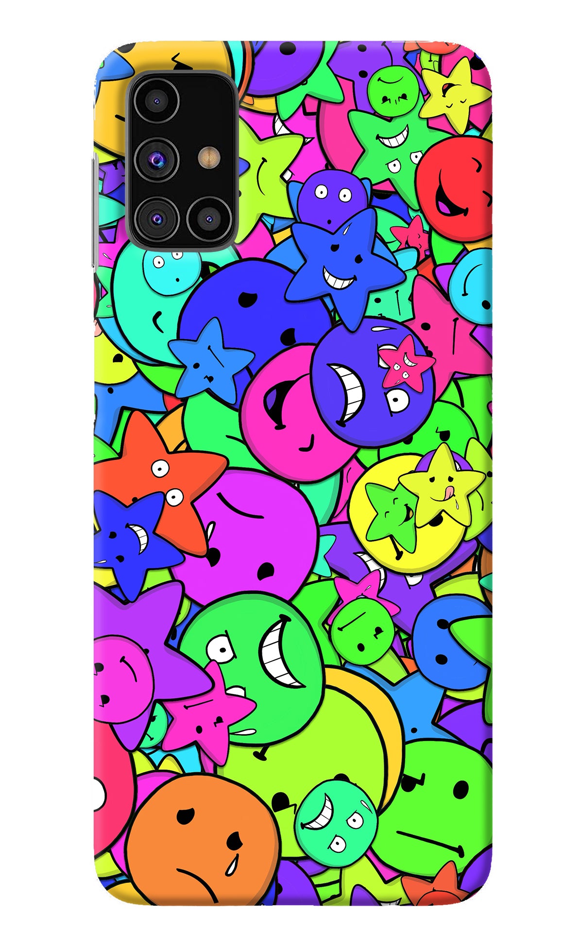 Fun Doodle Samsung M31s Back Cover