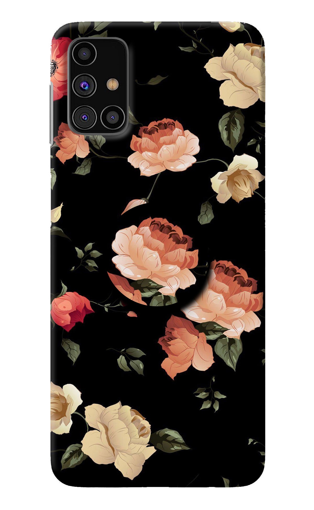 Flowers Samsung M31s Pop Case
