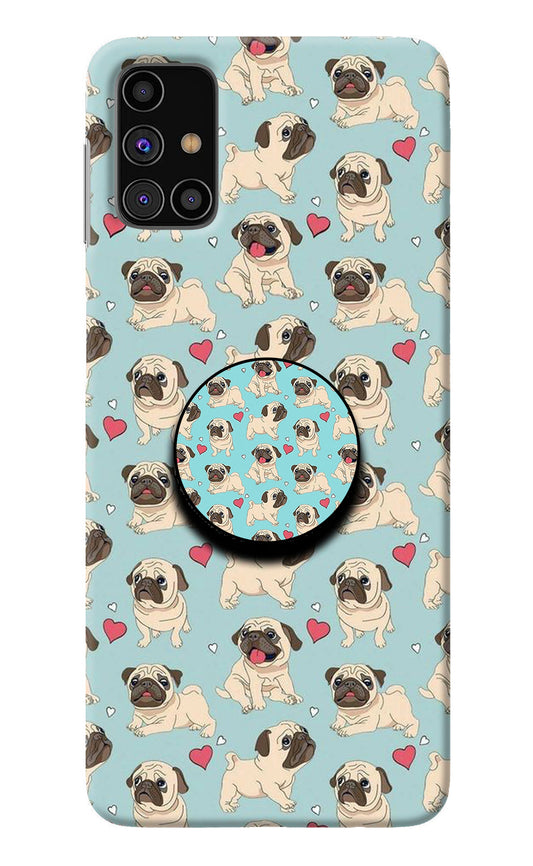Pug Dog Samsung M31s Pop Case