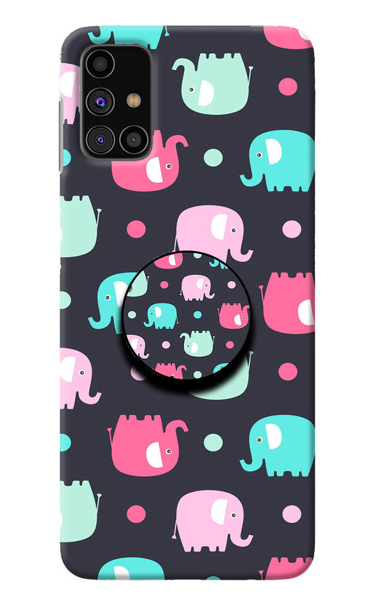 Baby Elephants Samsung M31s Pop Case