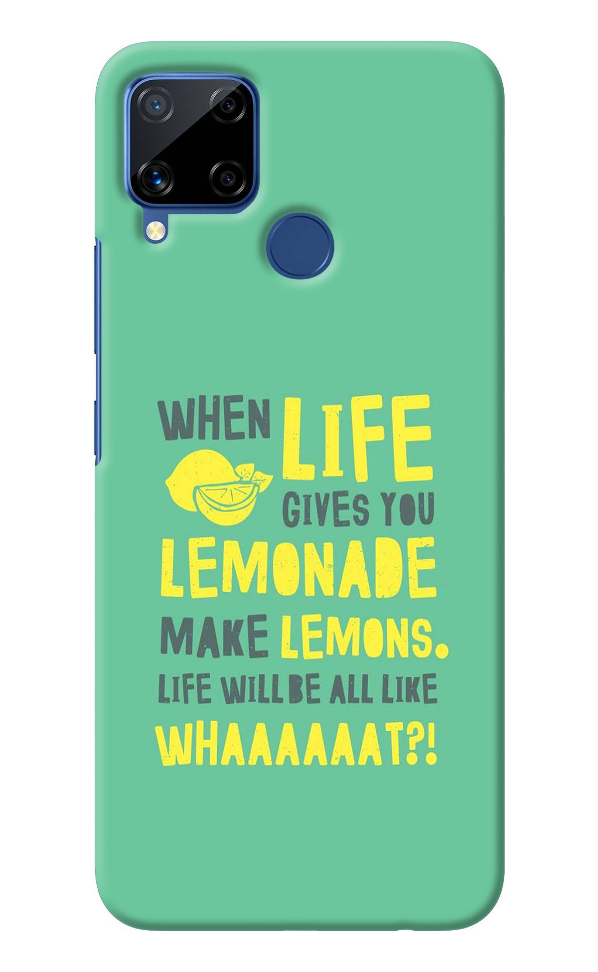 Quote Realme C15 Back Cover