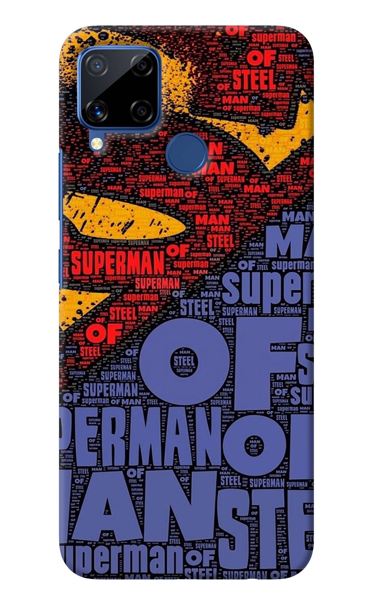 Superman Realme C15 Back Cover