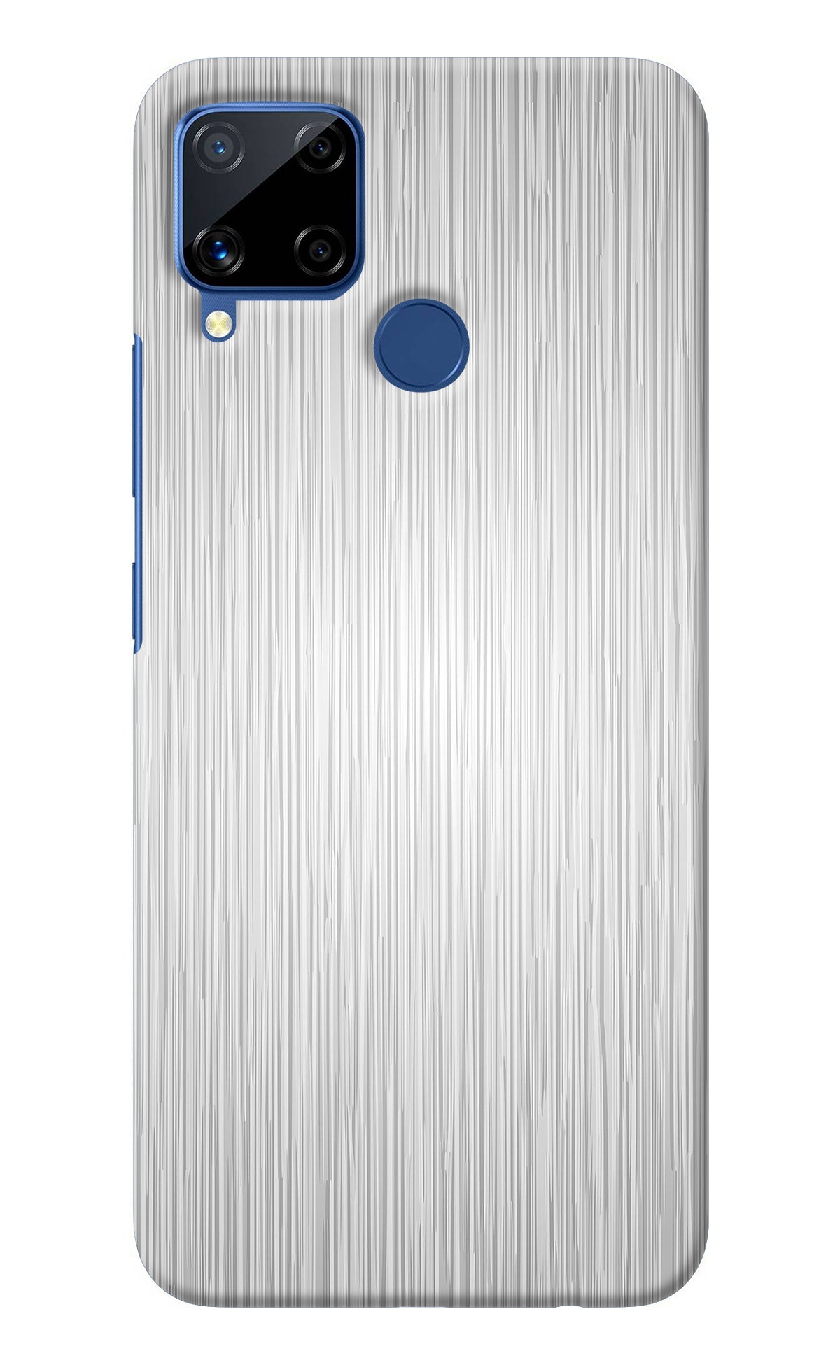 Wooden Grey Texture Realme C15 Back Cover