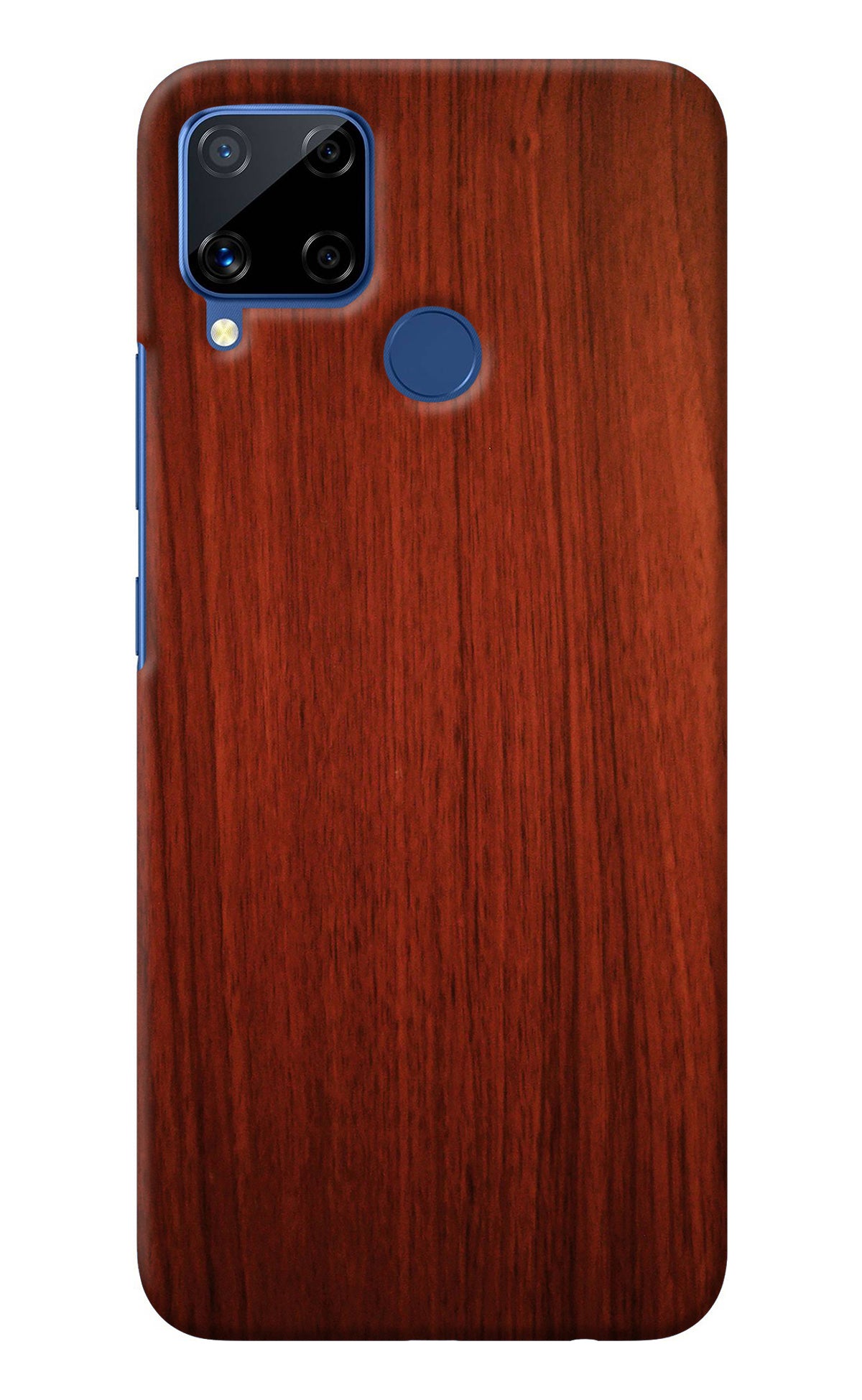 Wooden Plain Pattern Realme C15 Back Cover