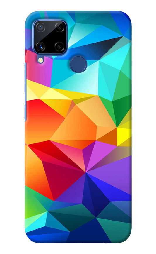 Abstract Pattern Realme C15 Back Cover