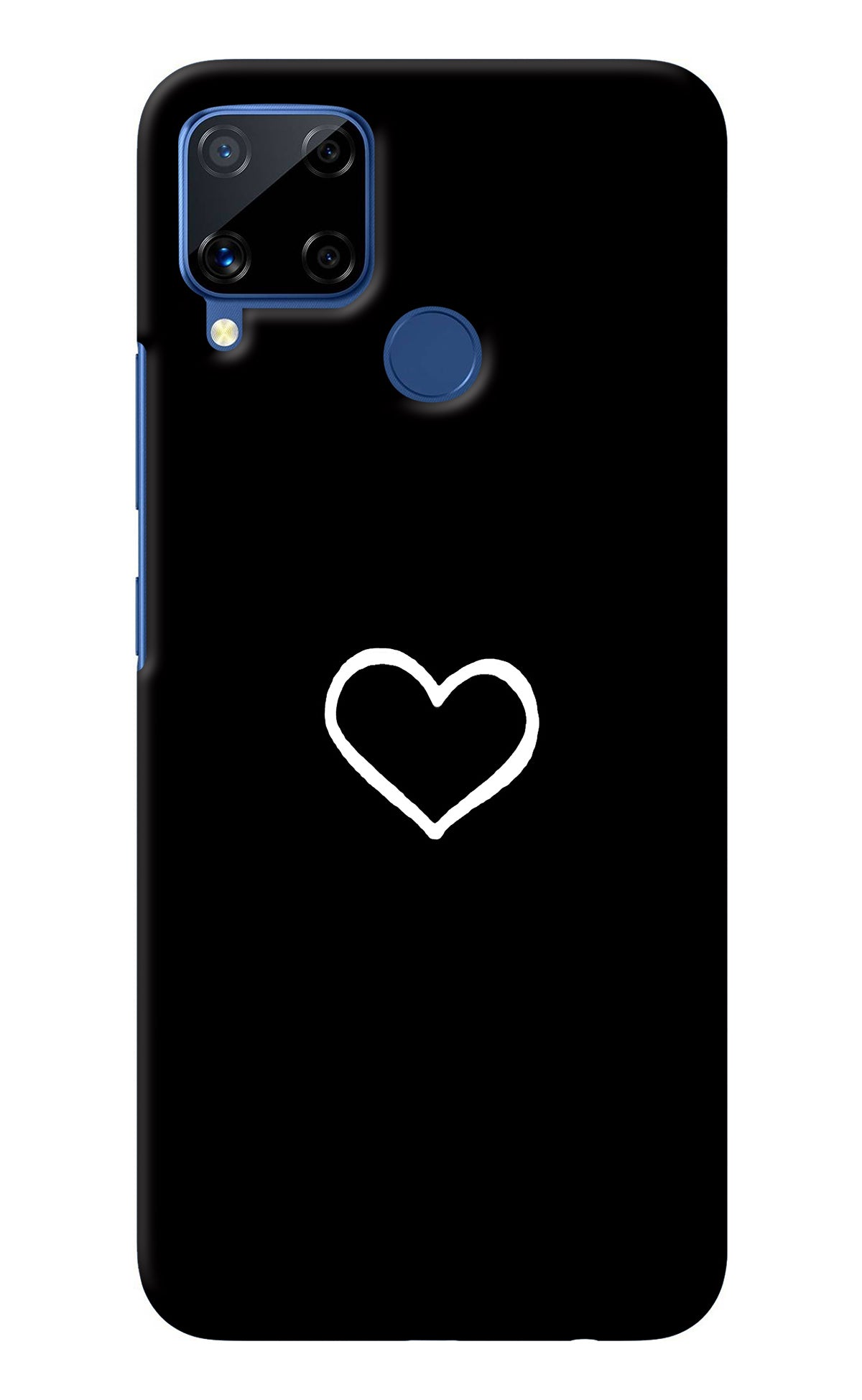 Heart Realme C15 Back Cover