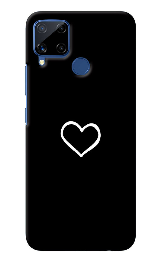 Heart Realme C15 Back Cover