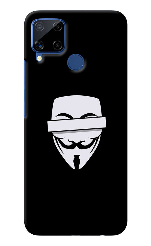 Anonymous Face Realme C15 Back Cover