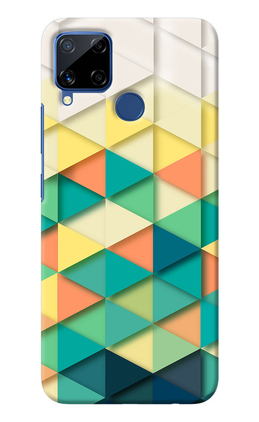 Abstract Realme C15 Back Cover