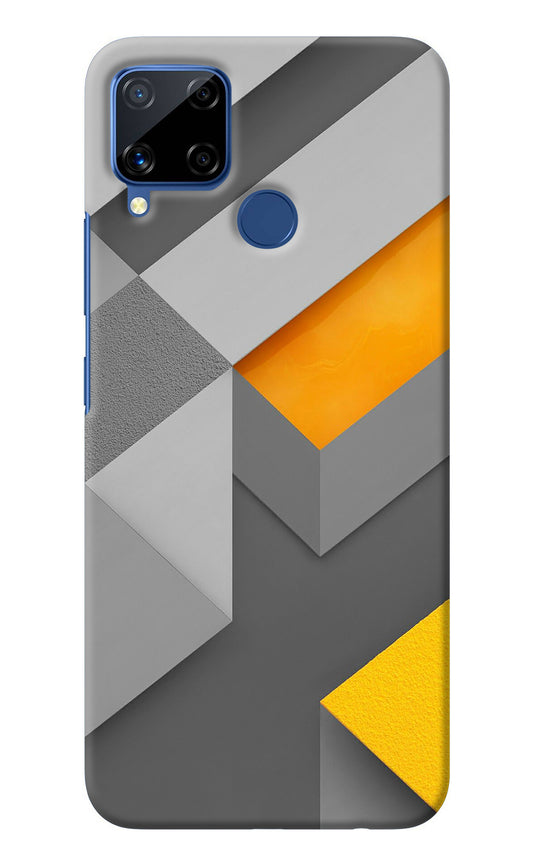 Abstract Realme C15 Back Cover