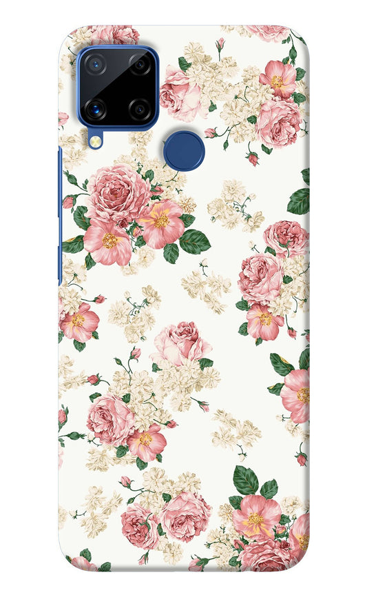 Flowers Realme C15 Back Cover