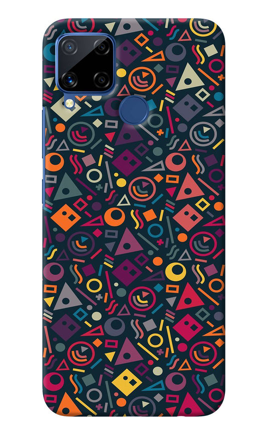 Geometric Abstract Realme C15 Back Cover