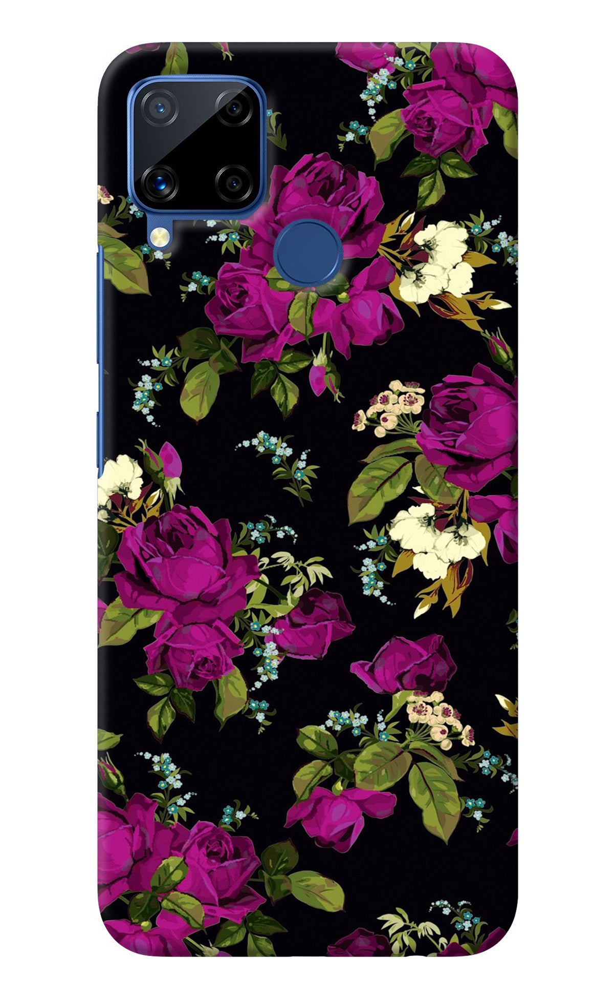 Flowers Realme C15 Back Cover