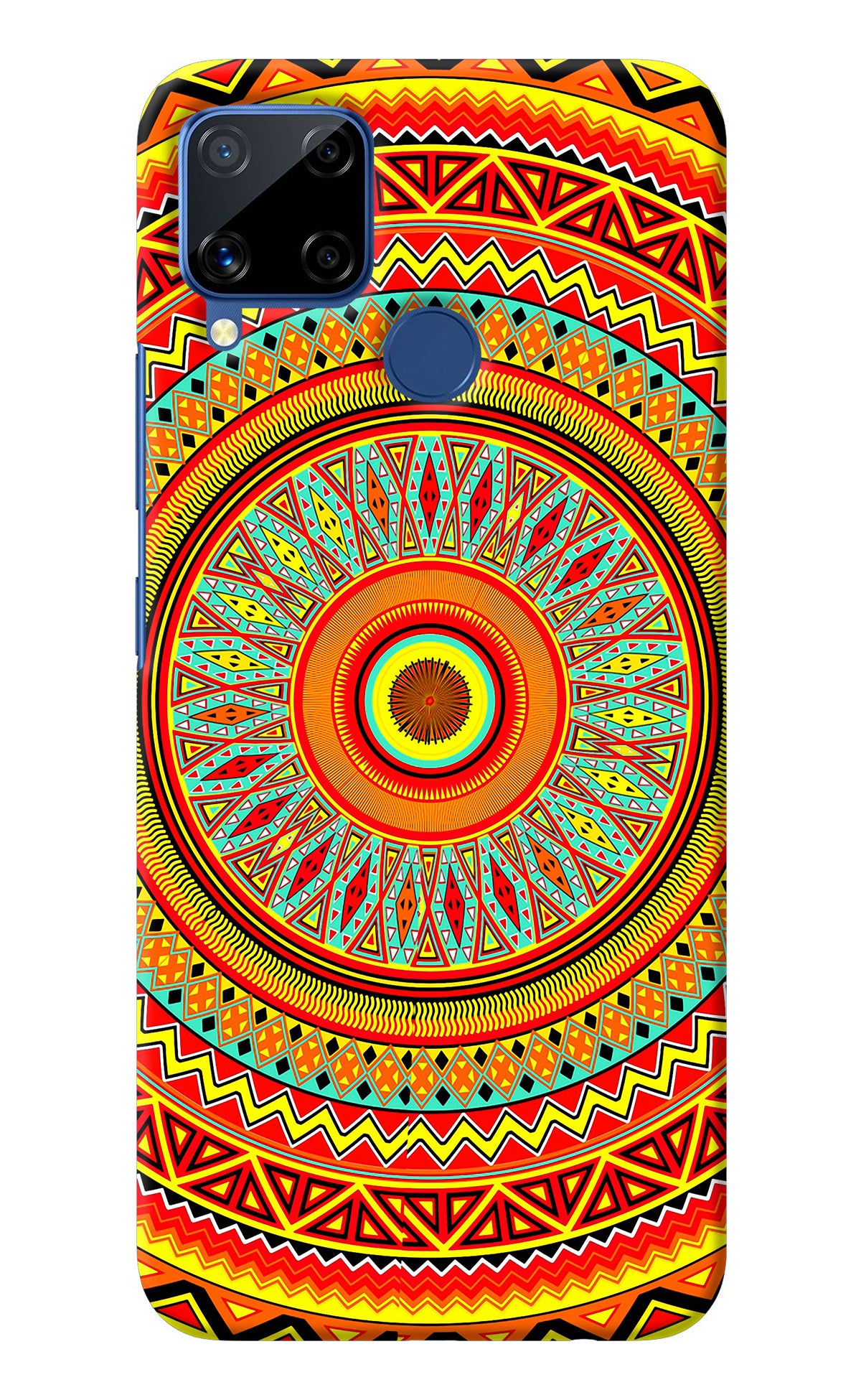 Mandala Pattern Realme C15 Back Cover