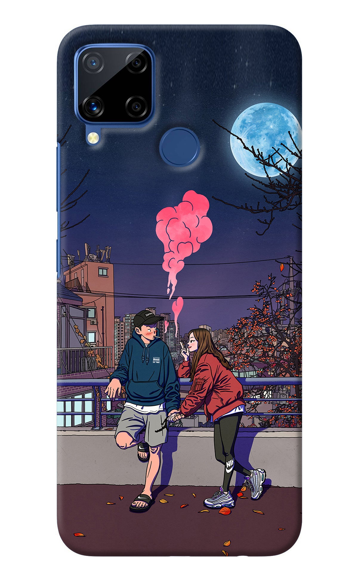 Chilling Couple Realme C15 Back Cover