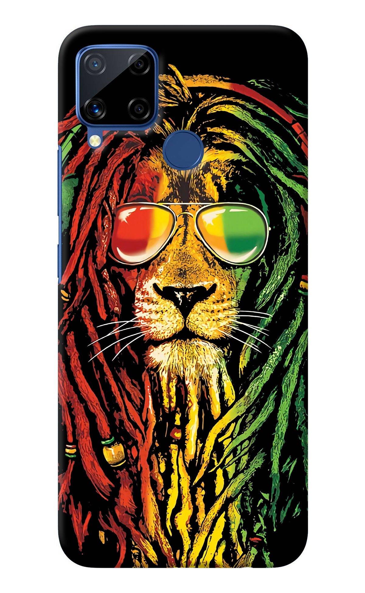 Rasta Lion Realme C15 Back Cover