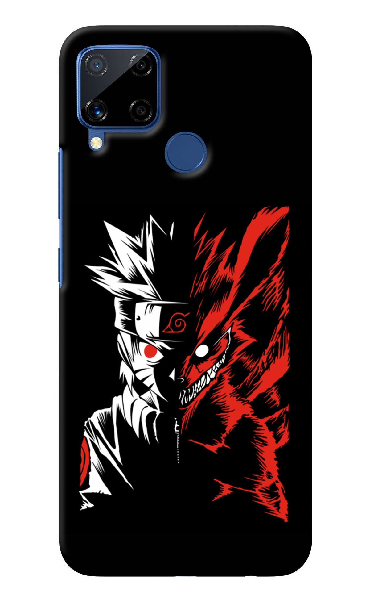 Naruto Two Face Realme C15 Back Cover