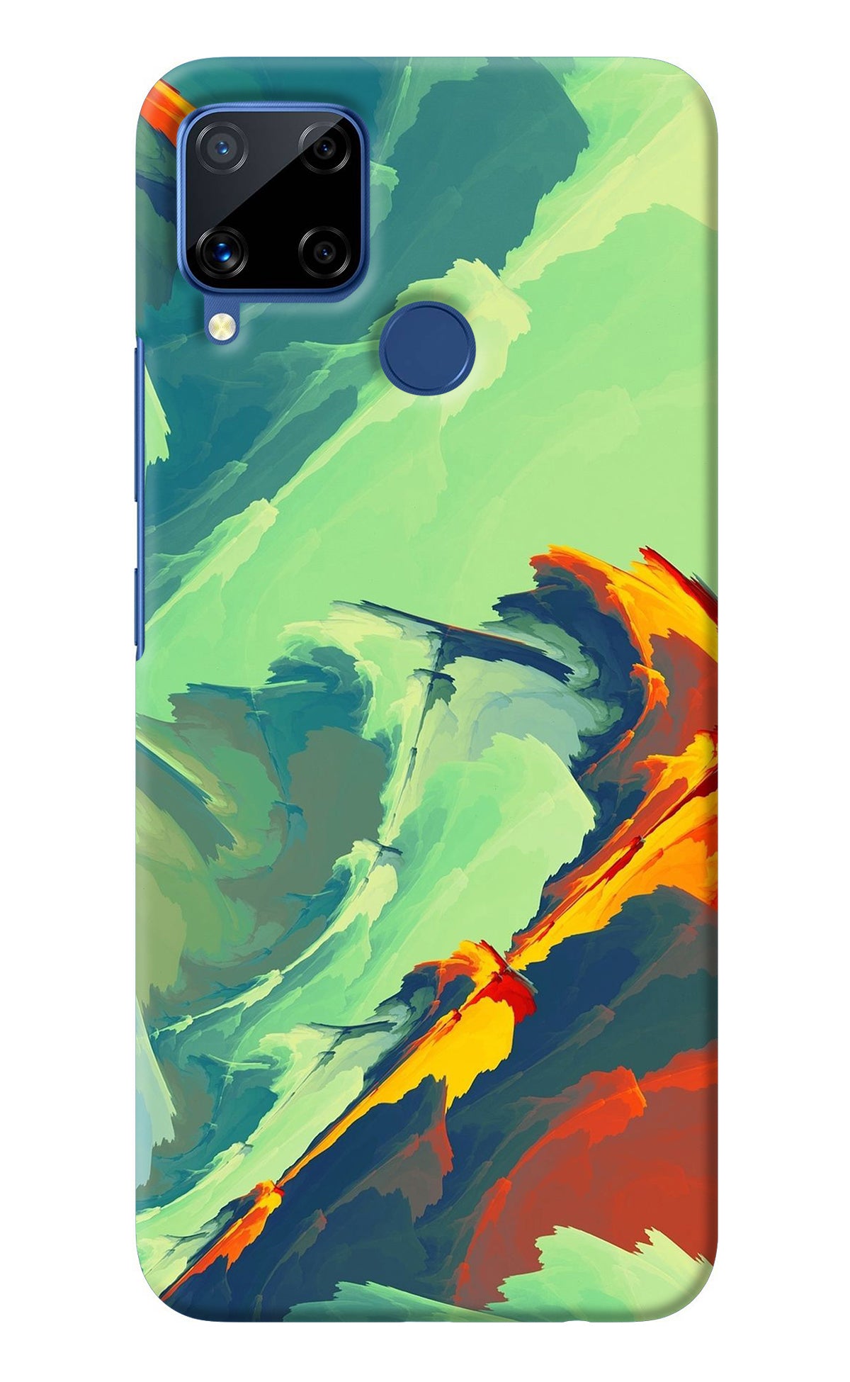 Paint Art Realme C15 Back Cover