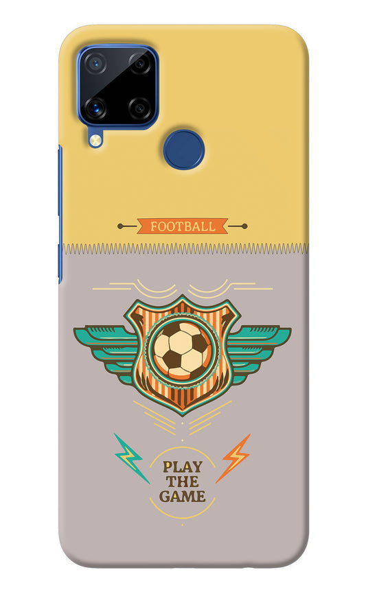 Football Realme C15 Back Cover