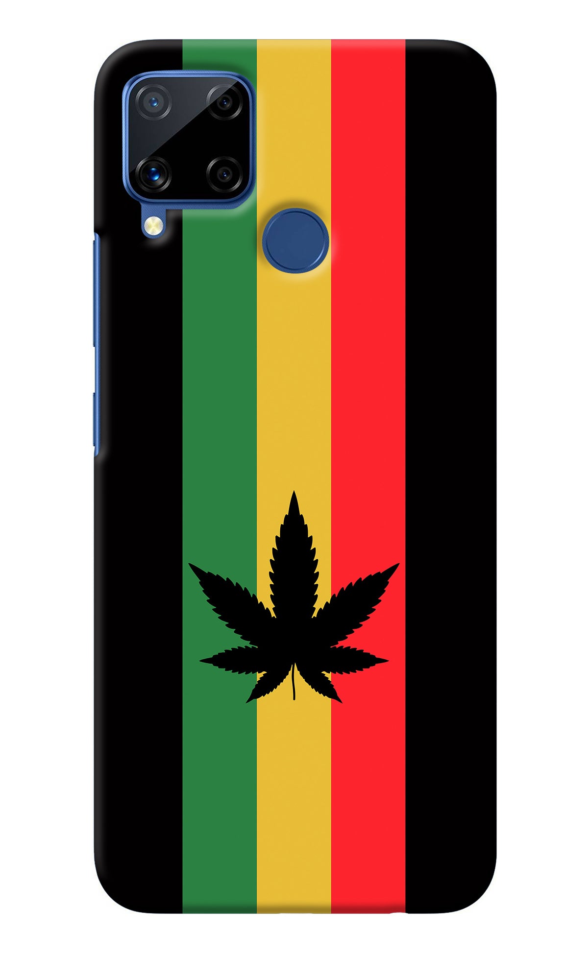 Weed Flag Realme C15 Back Cover