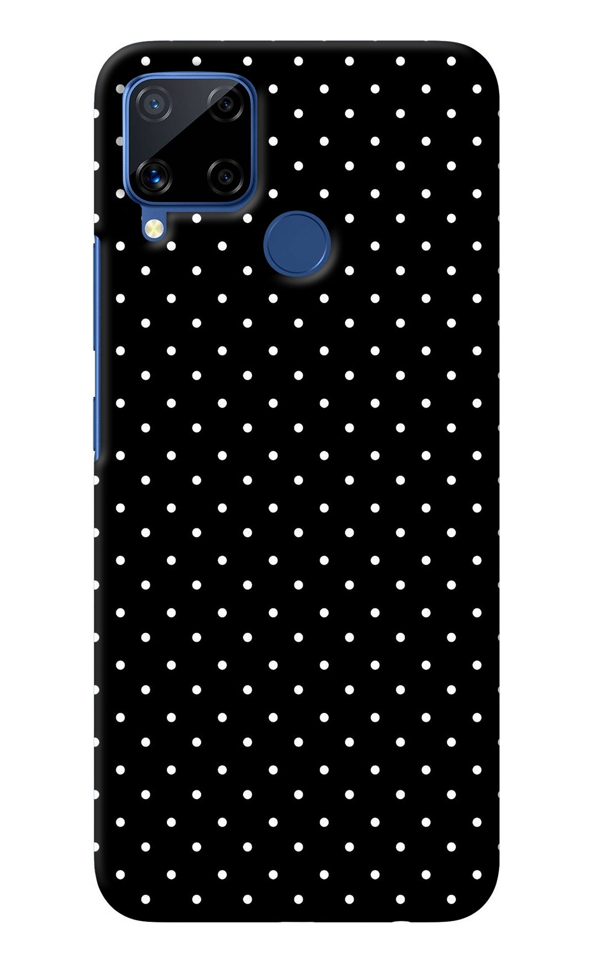 White Dots Realme C15 Back Cover