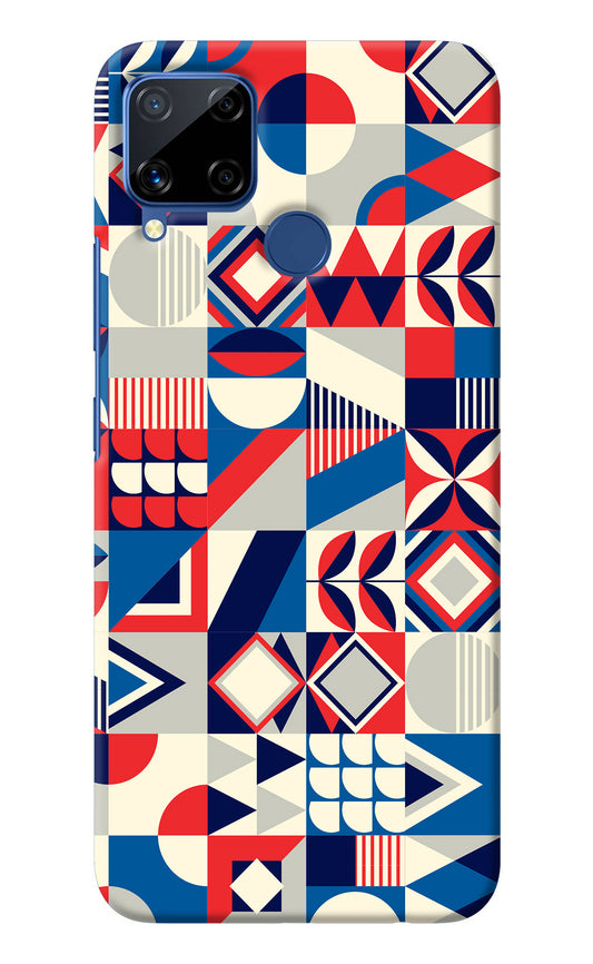 Colorful Pattern Realme C15 Back Cover