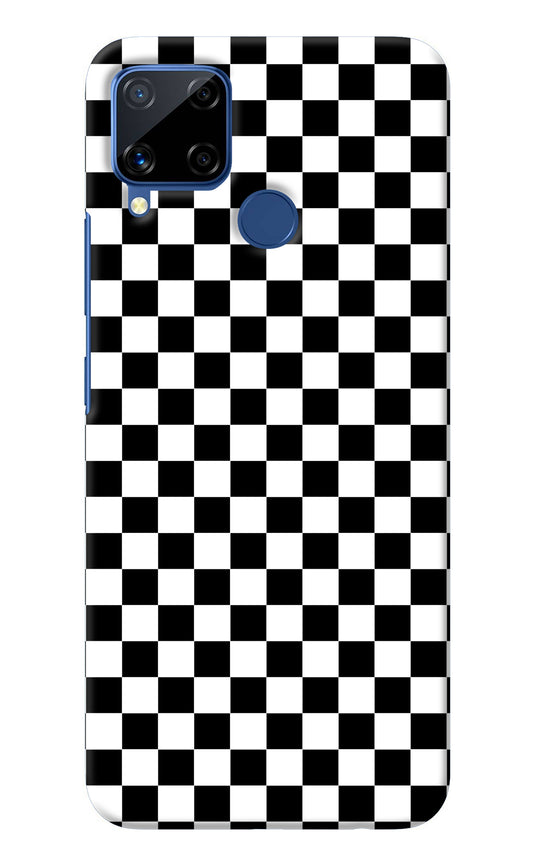 Chess Board Realme C15 Back Cover