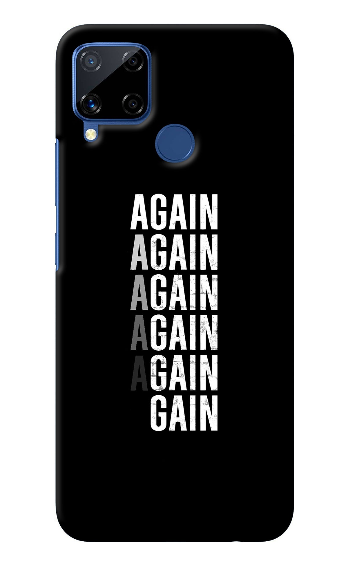 Again Again Gain Realme C15 Back Cover