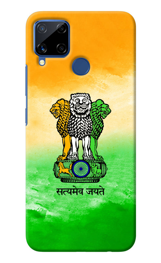 Satyamev Jayate Flag Realme C15 Back Cover