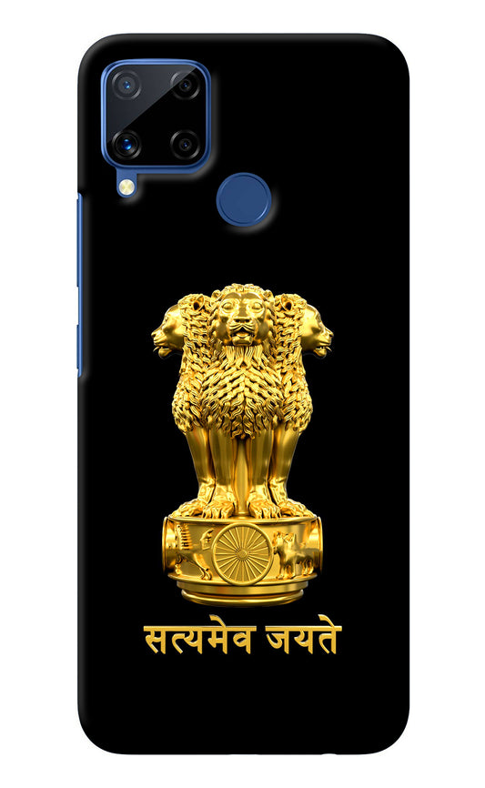 Satyamev Jayate Golden Realme C15 Back Cover