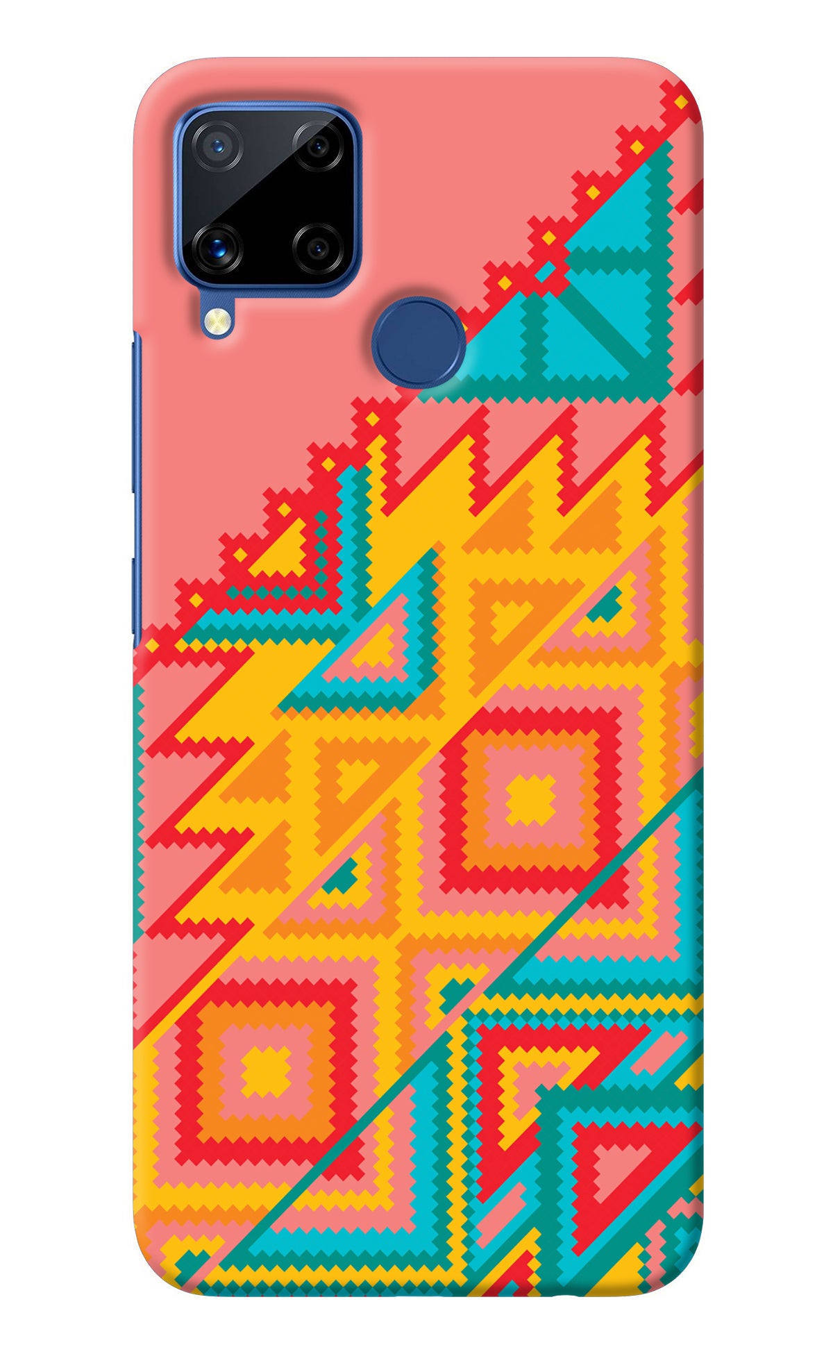 Aztec Tribal Realme C15 Back Cover