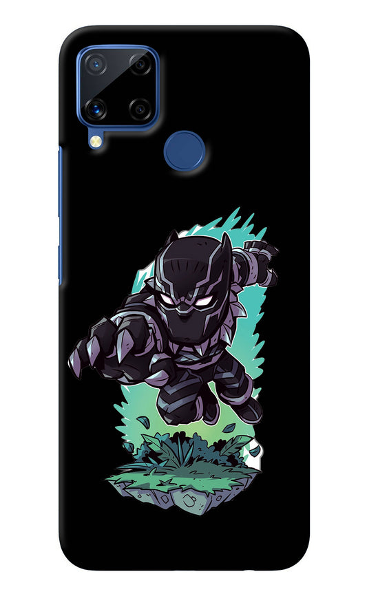 Black Panther Realme C15 Back Cover