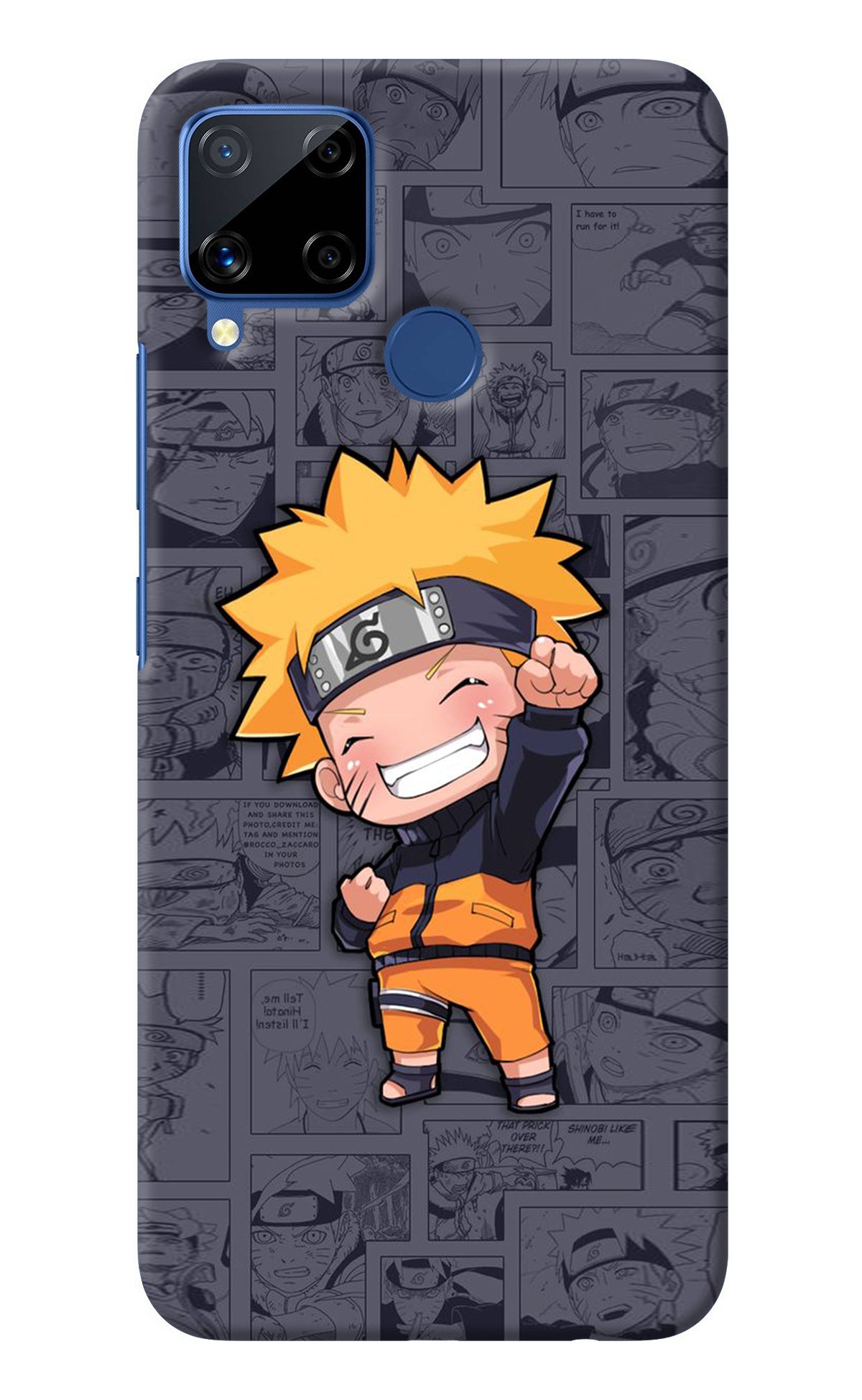 Chota Naruto Realme C15 Back Cover