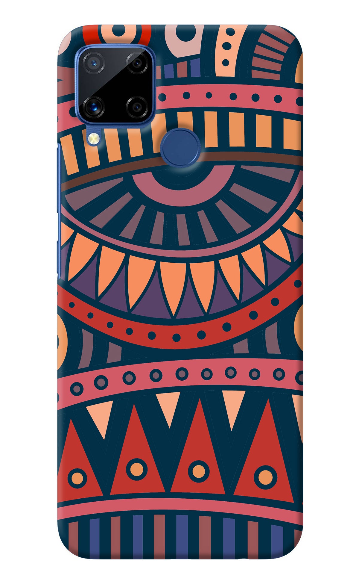 African Culture Design Realme C15 Back Cover