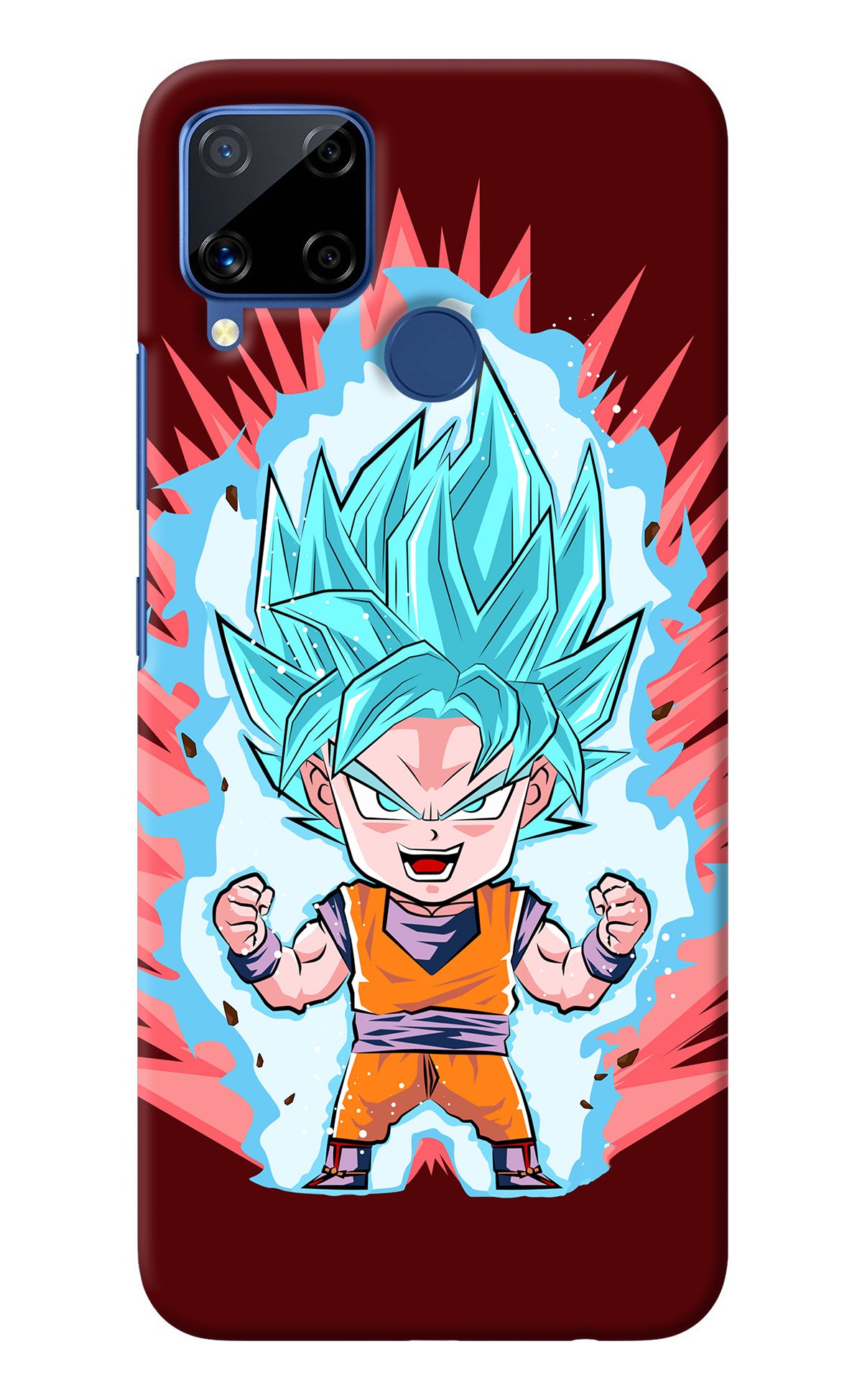 Goku Little Realme C15 Back Cover