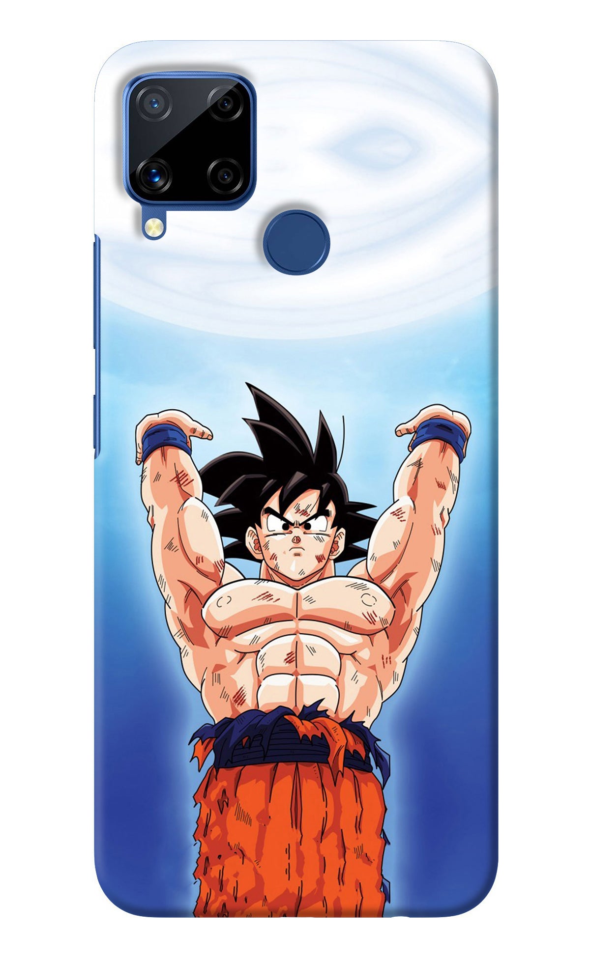 Goku Power Realme C15 Back Cover