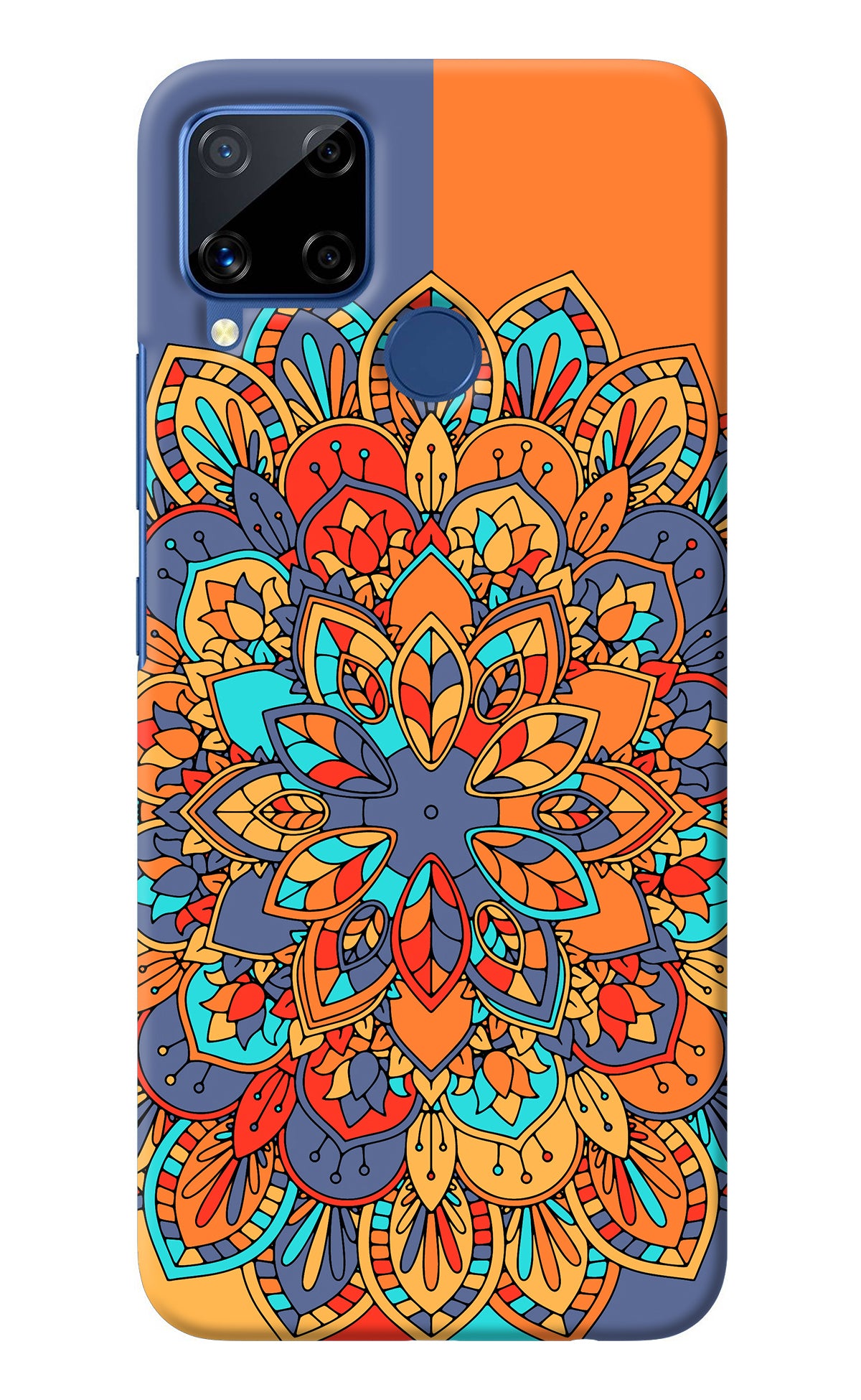 Color Mandala Realme C15 Back Cover