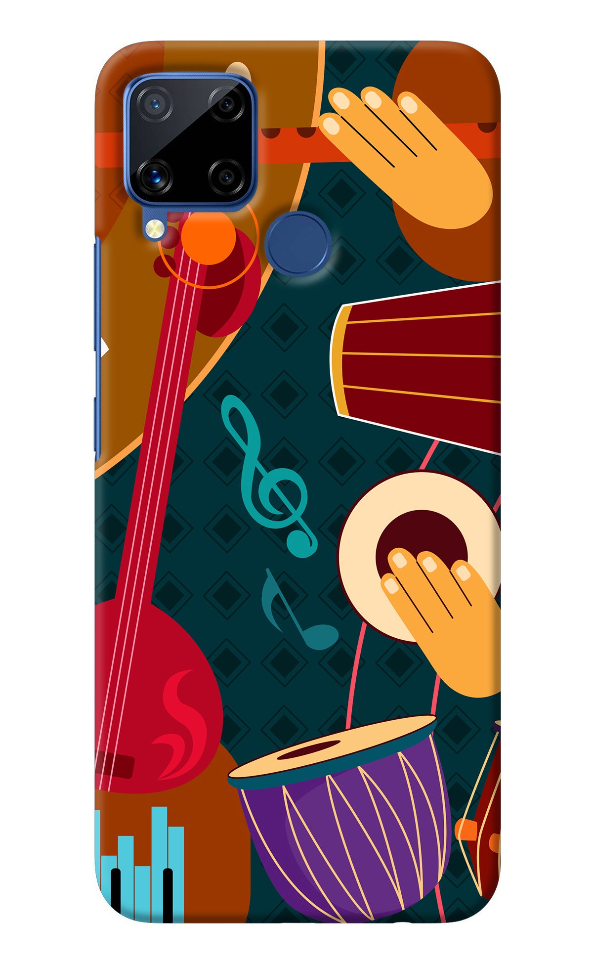 Music Instrument Realme C15 Back Cover
