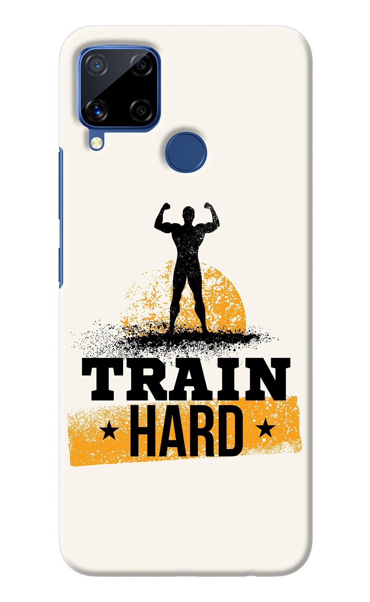 Train Hard Realme C15 Back Cover