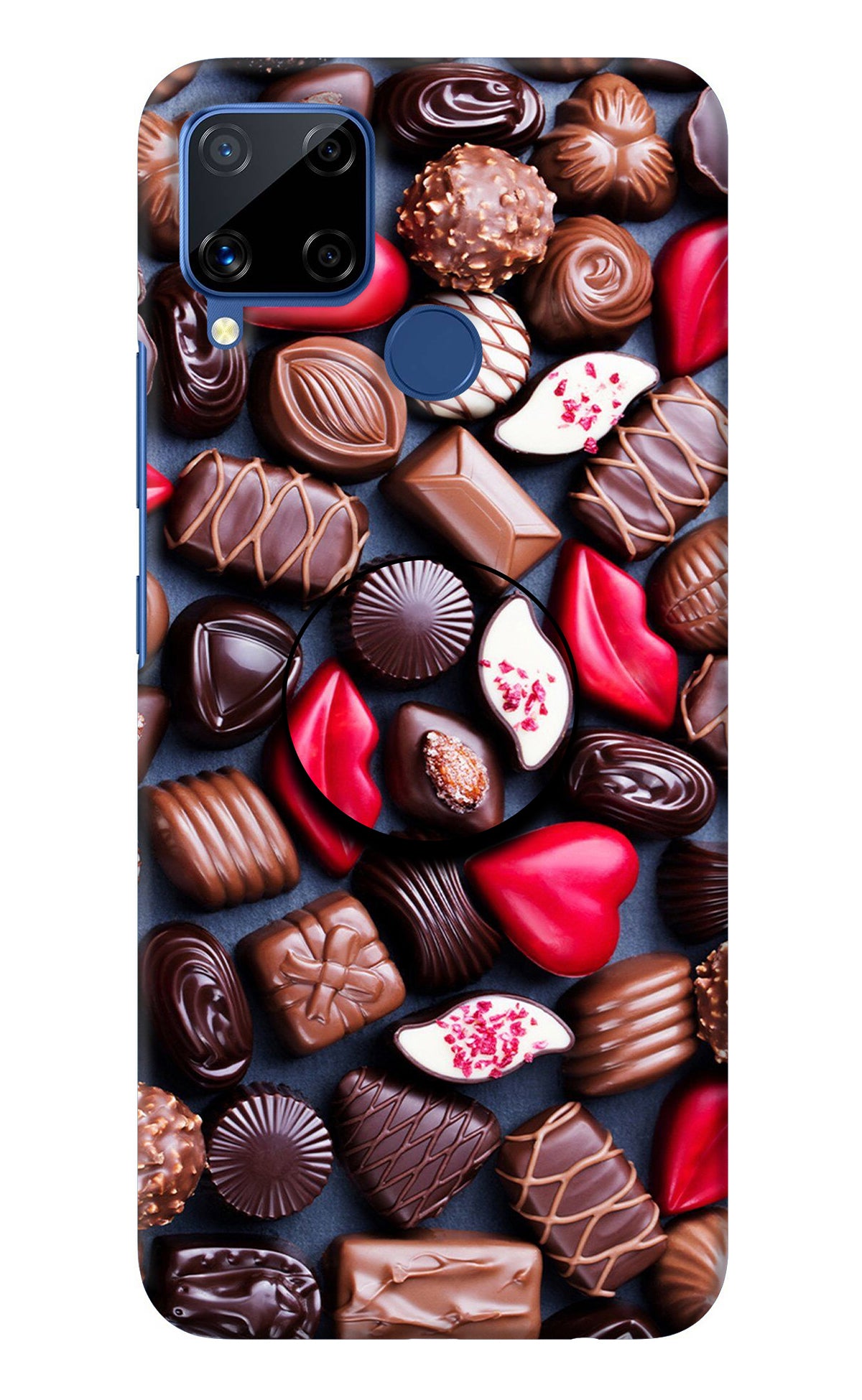 Chocolates Realme C15 Pop Case