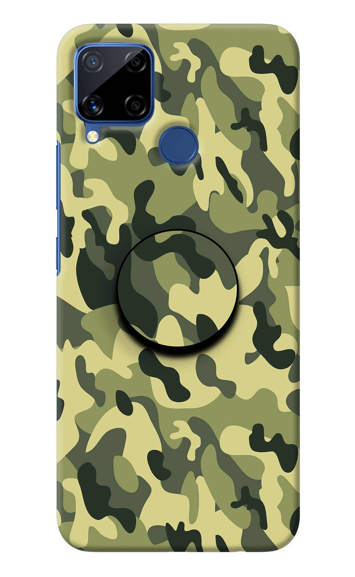 Camouflage Realme C15 Pop Case