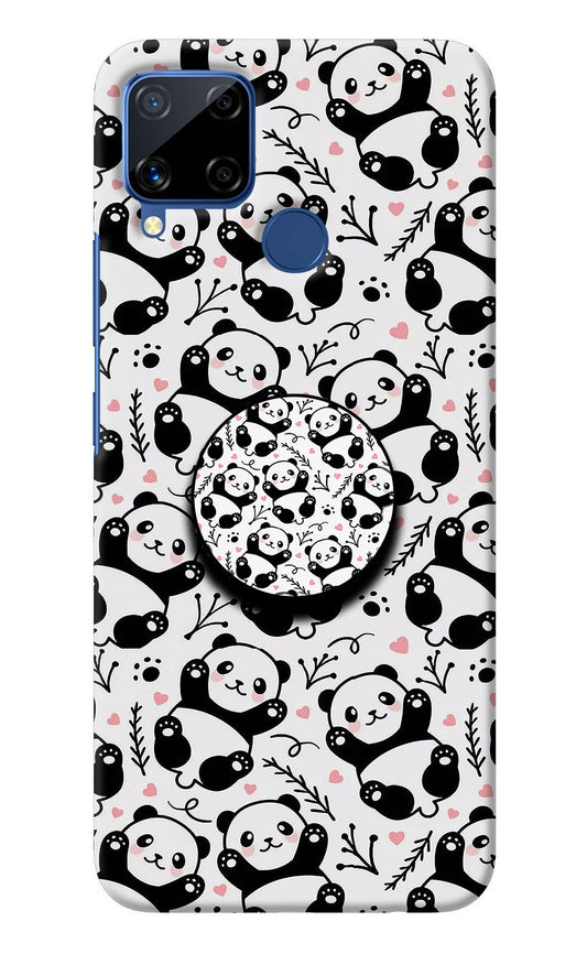 Cute Panda Realme C15 Pop Case