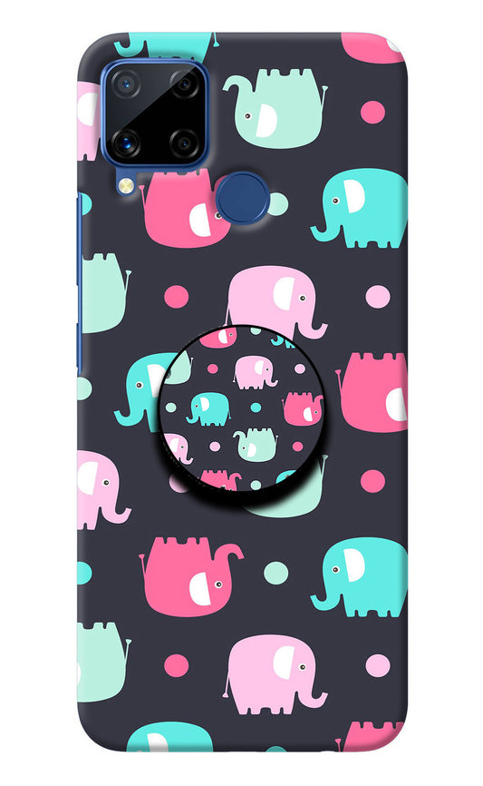 Baby Elephants Realme C15 Pop Case