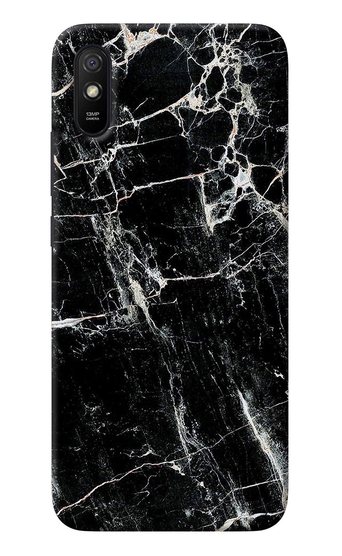 Black Marble Texture Redmi 9A/9i Back Cover