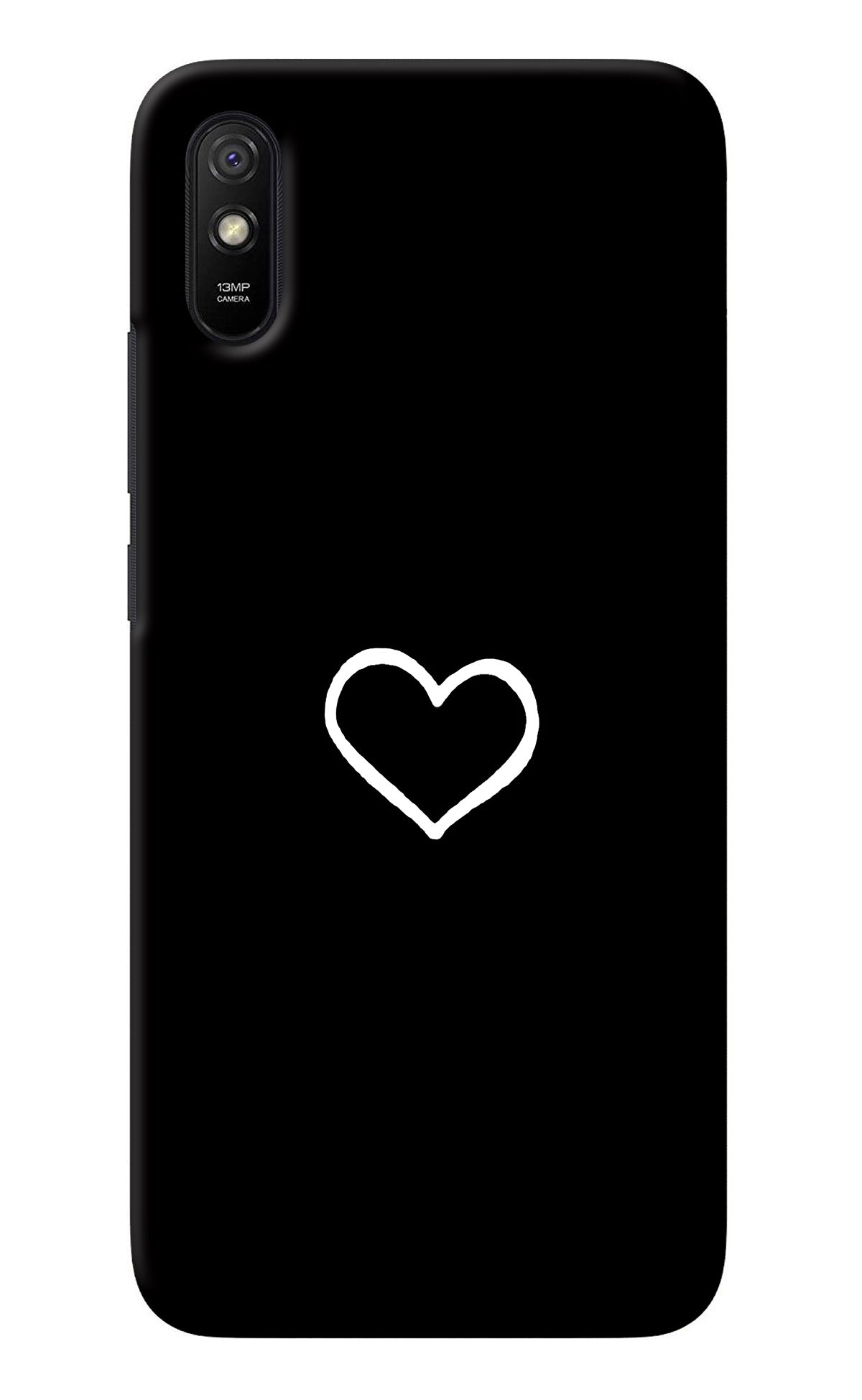 Heart Redmi 9A/9i Back Cover